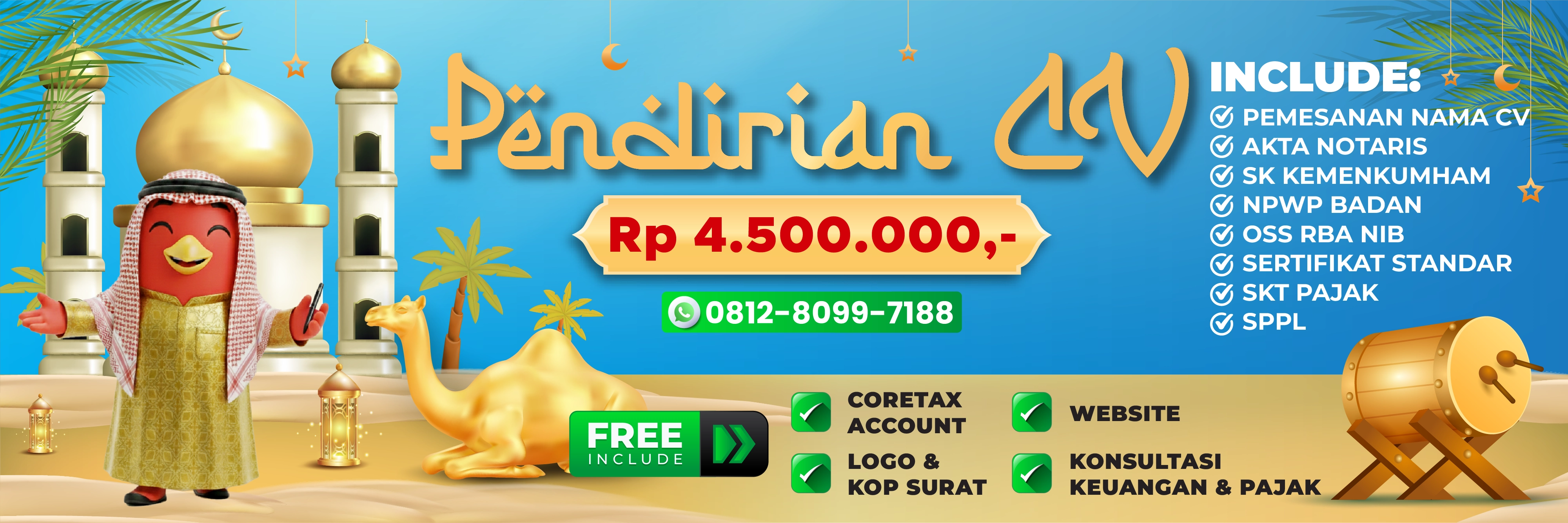 Pendirian CV Lengkap